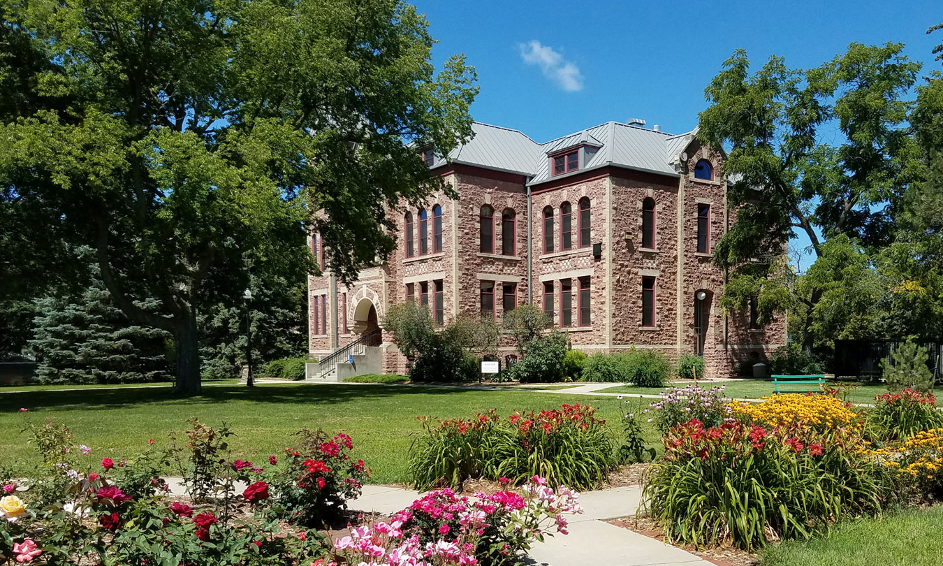 a building on the Dakota State campus